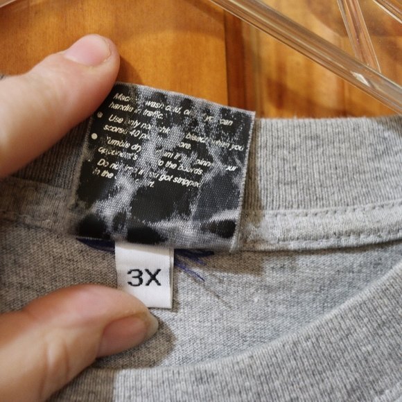 Park Flava Gray Old Skool Basketball Tee PFC The Doctor Streetwear 3X - Picture 11 of 11